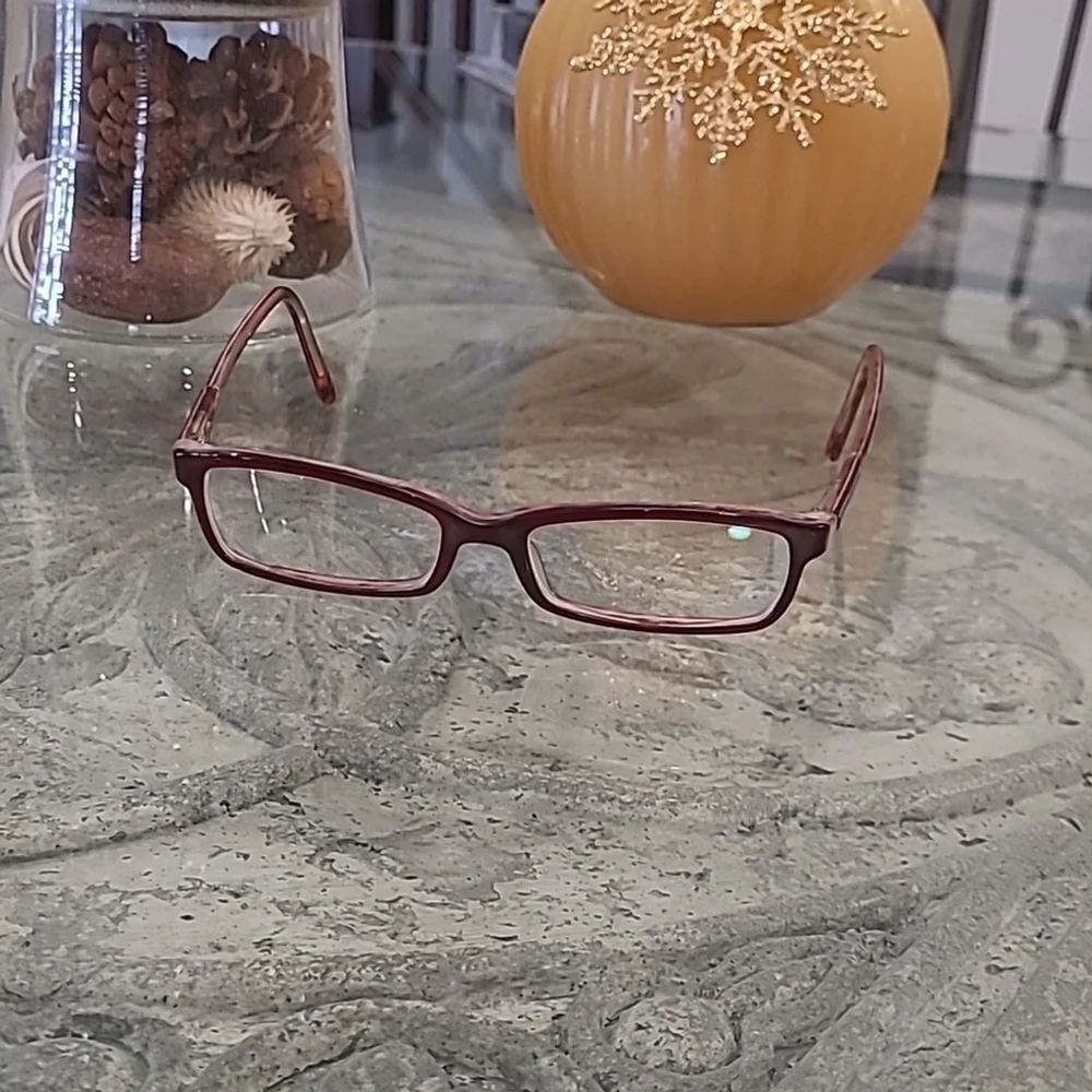 BURBERRY PERSCRIPTION GLASSES FRAMES RED